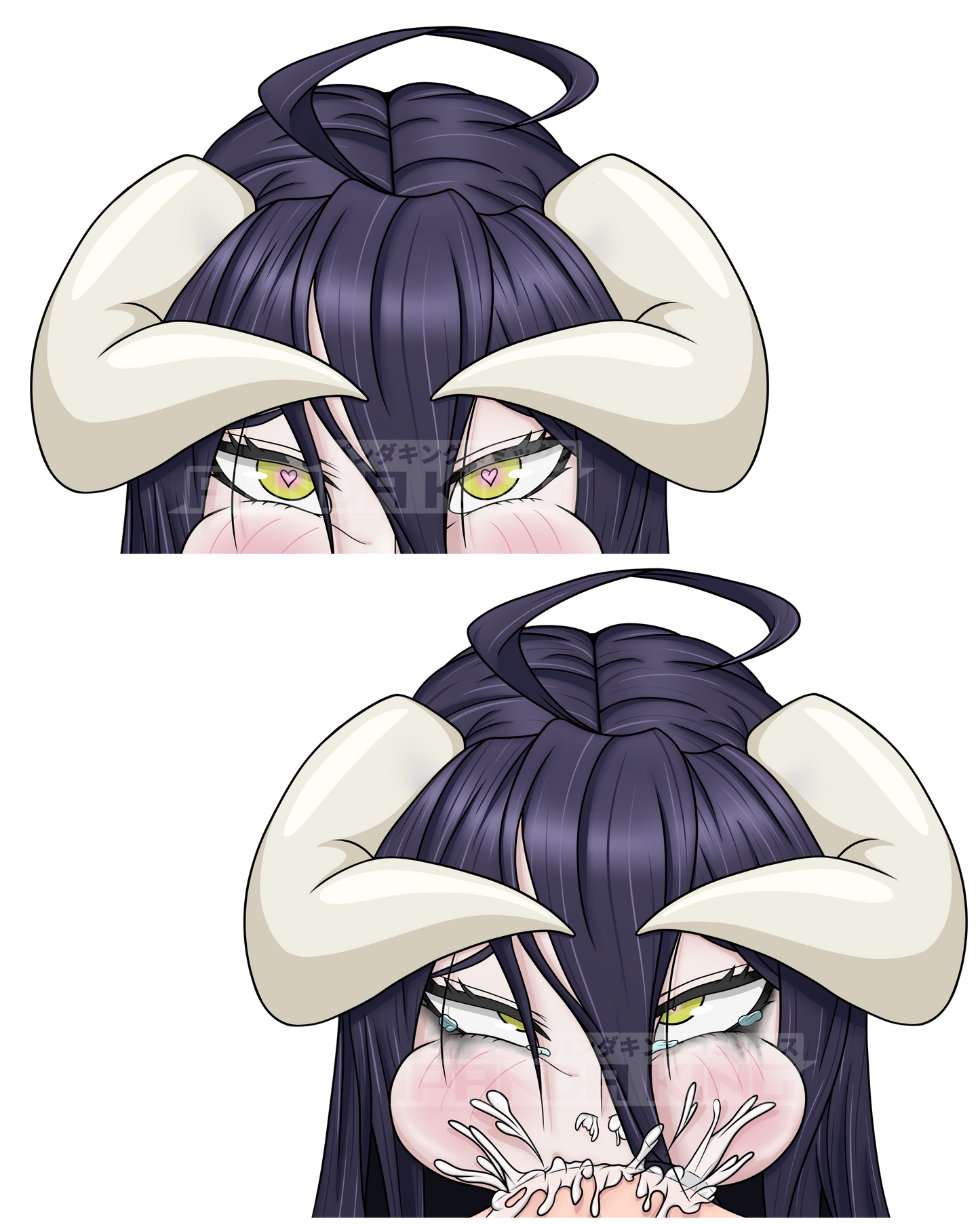 **Restock** Albedo Peeker (Sticker)