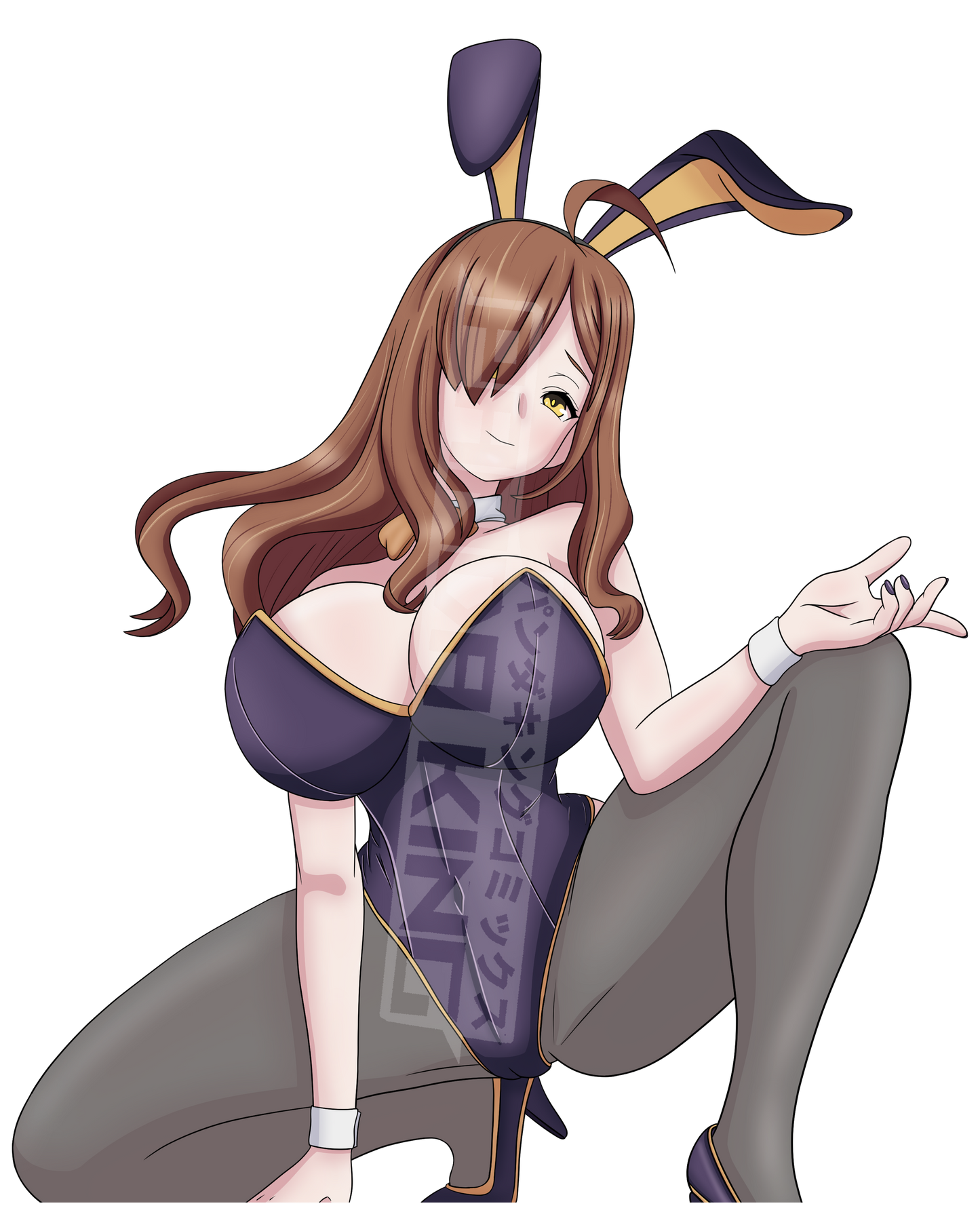 Bunny Wiz Pinup (Sticker)