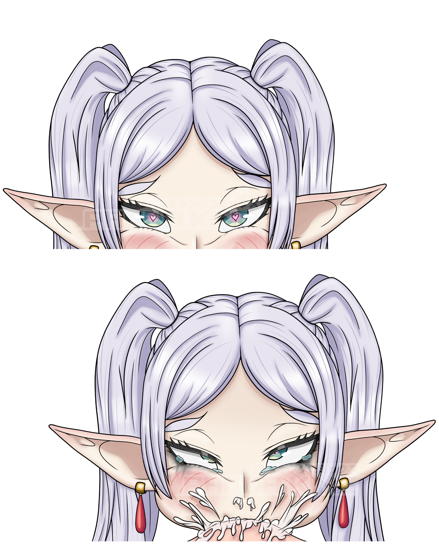 *Restock* Frieren Peeker (Sticker)