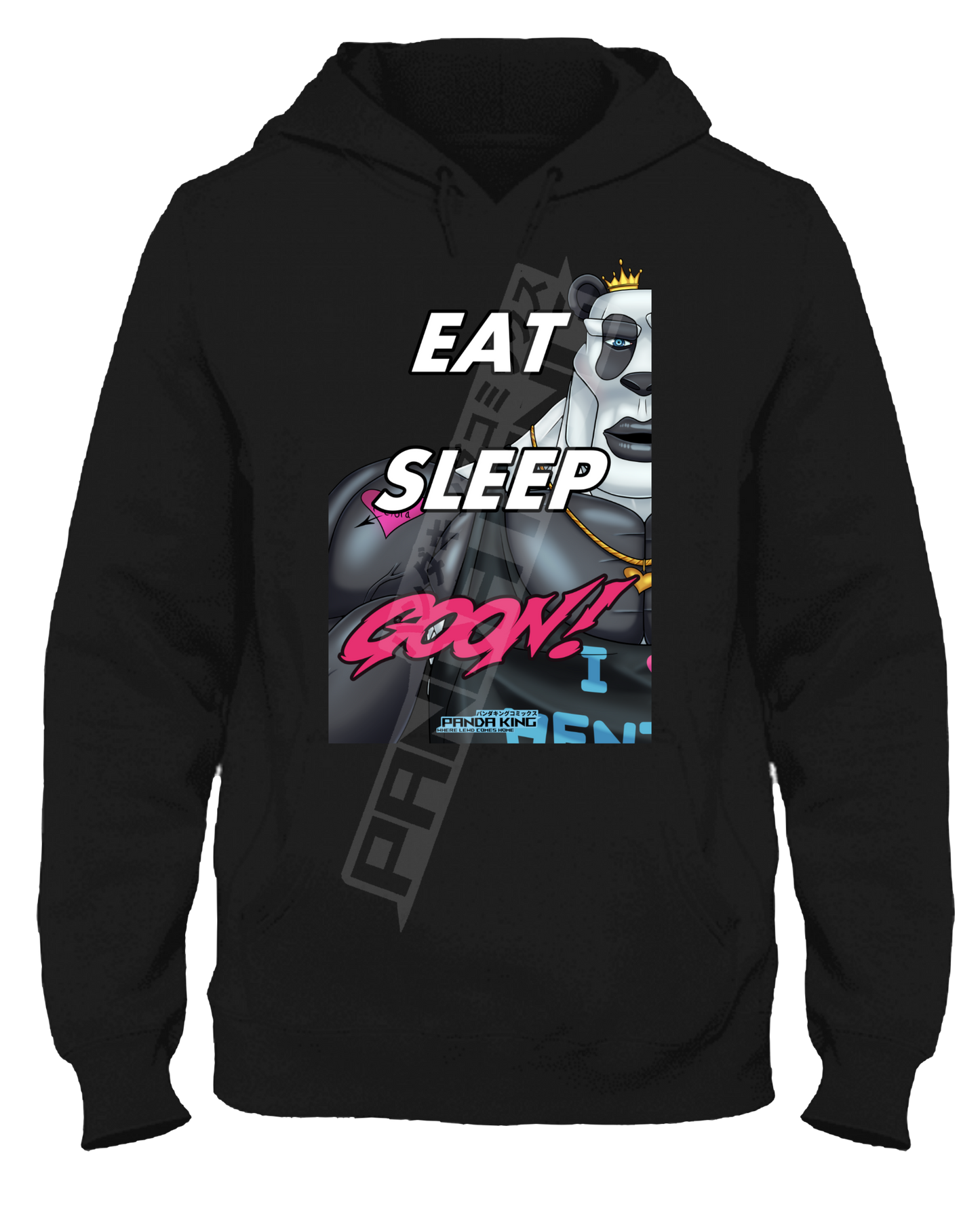 **Pre-Order** Panda King Motivational Hoodie