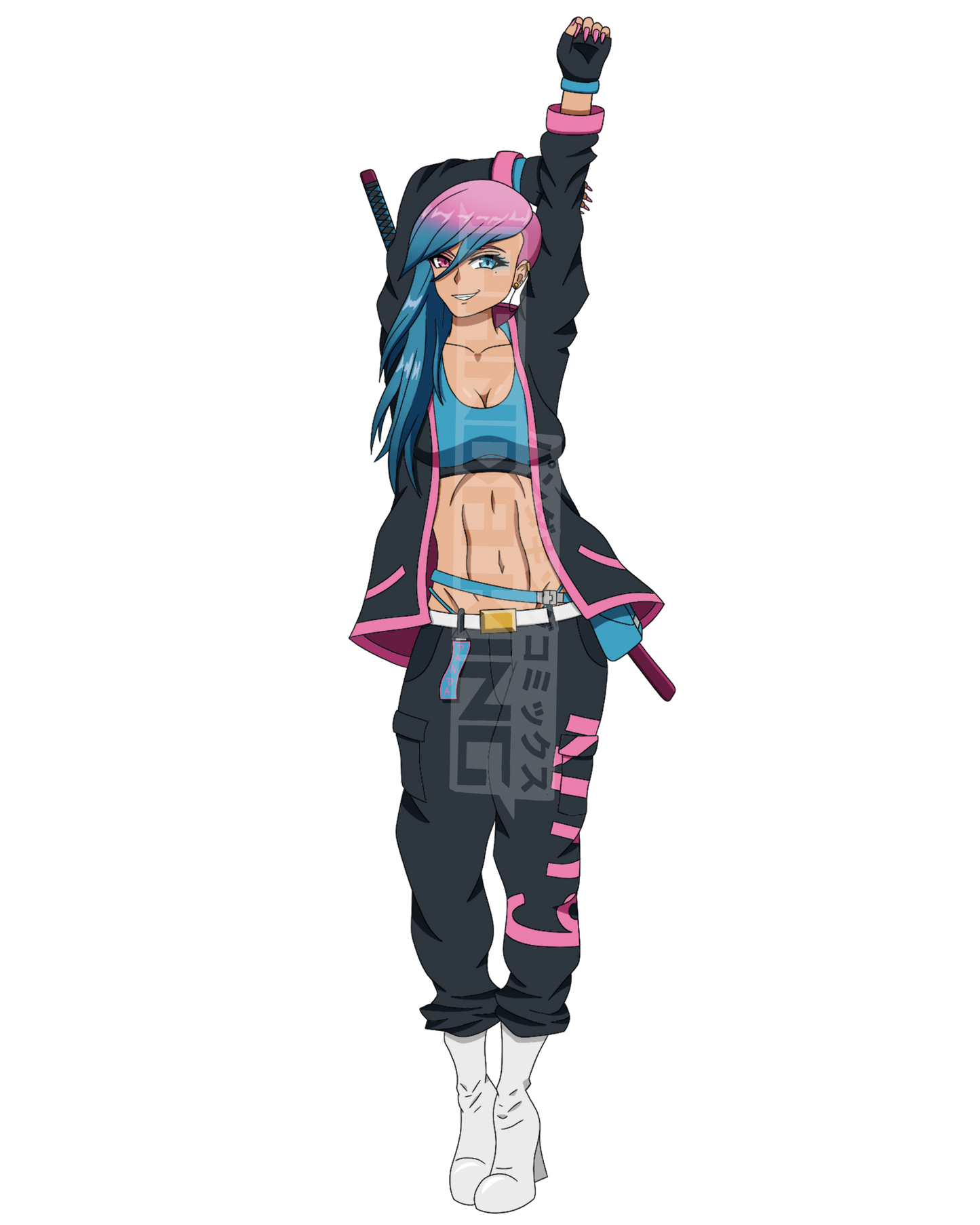Melora Full Body (Sticker)