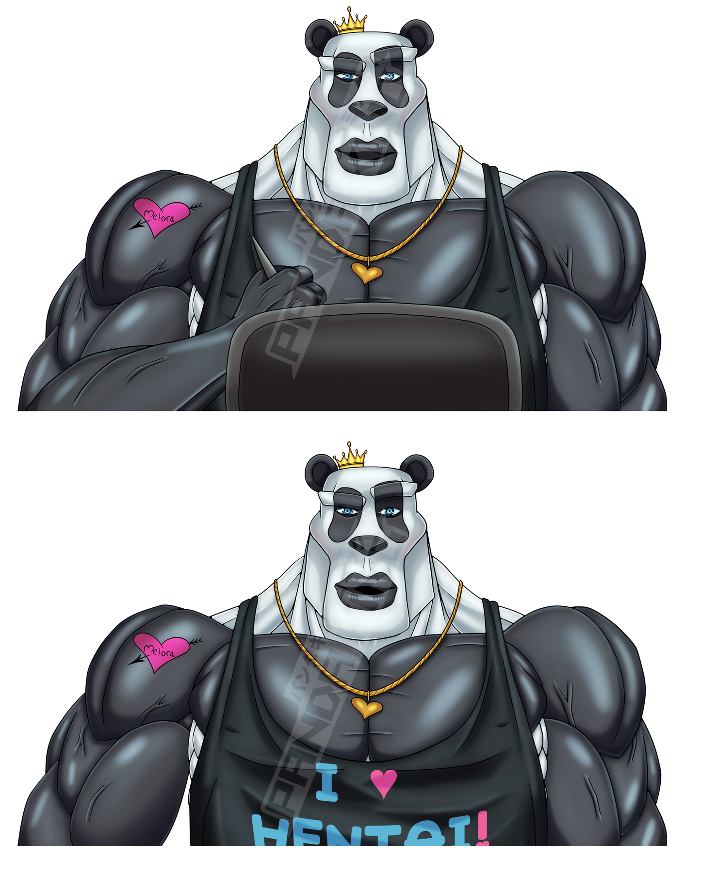 **Pre-order** Panda King Standees