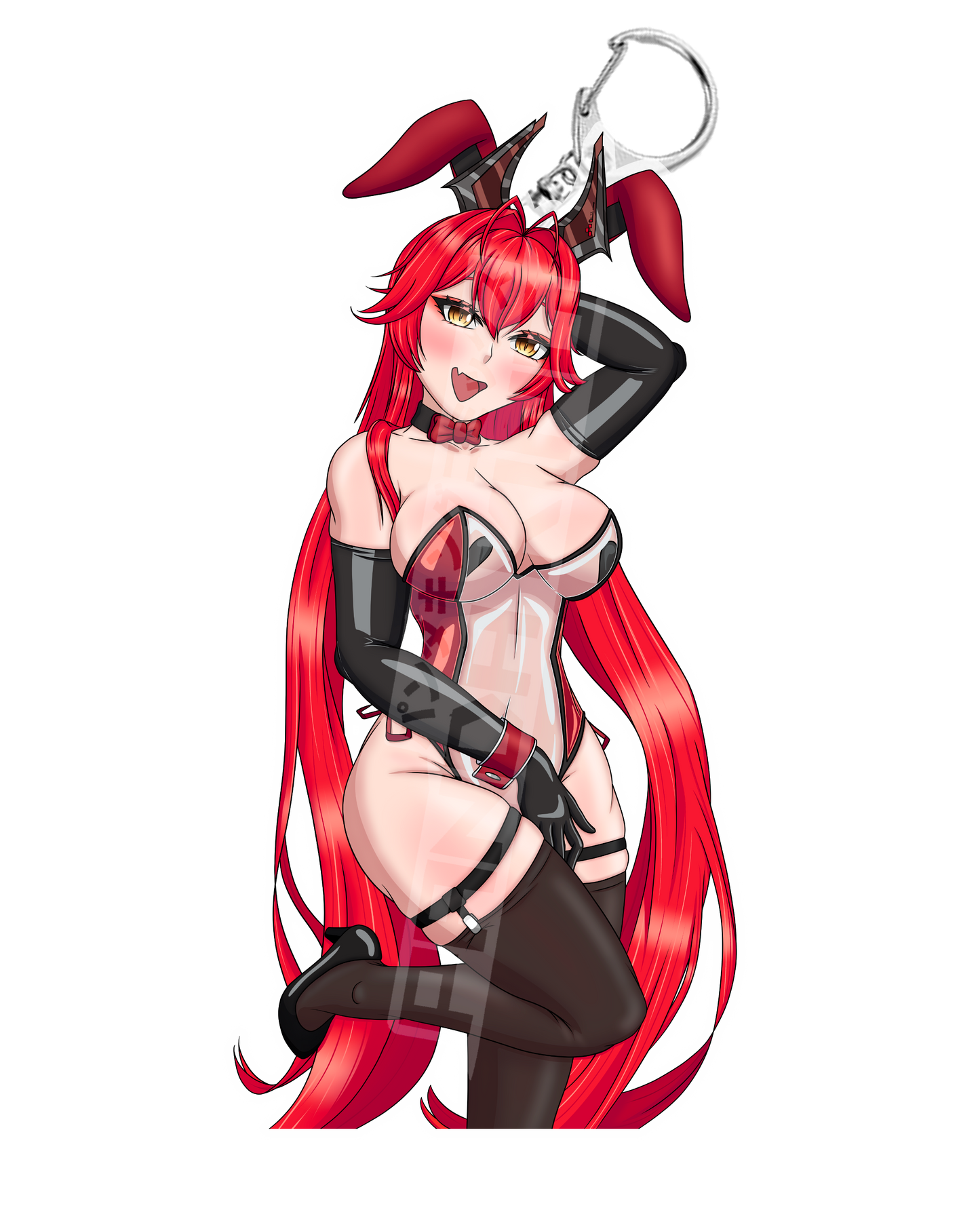 Bunny Red Hood Charm