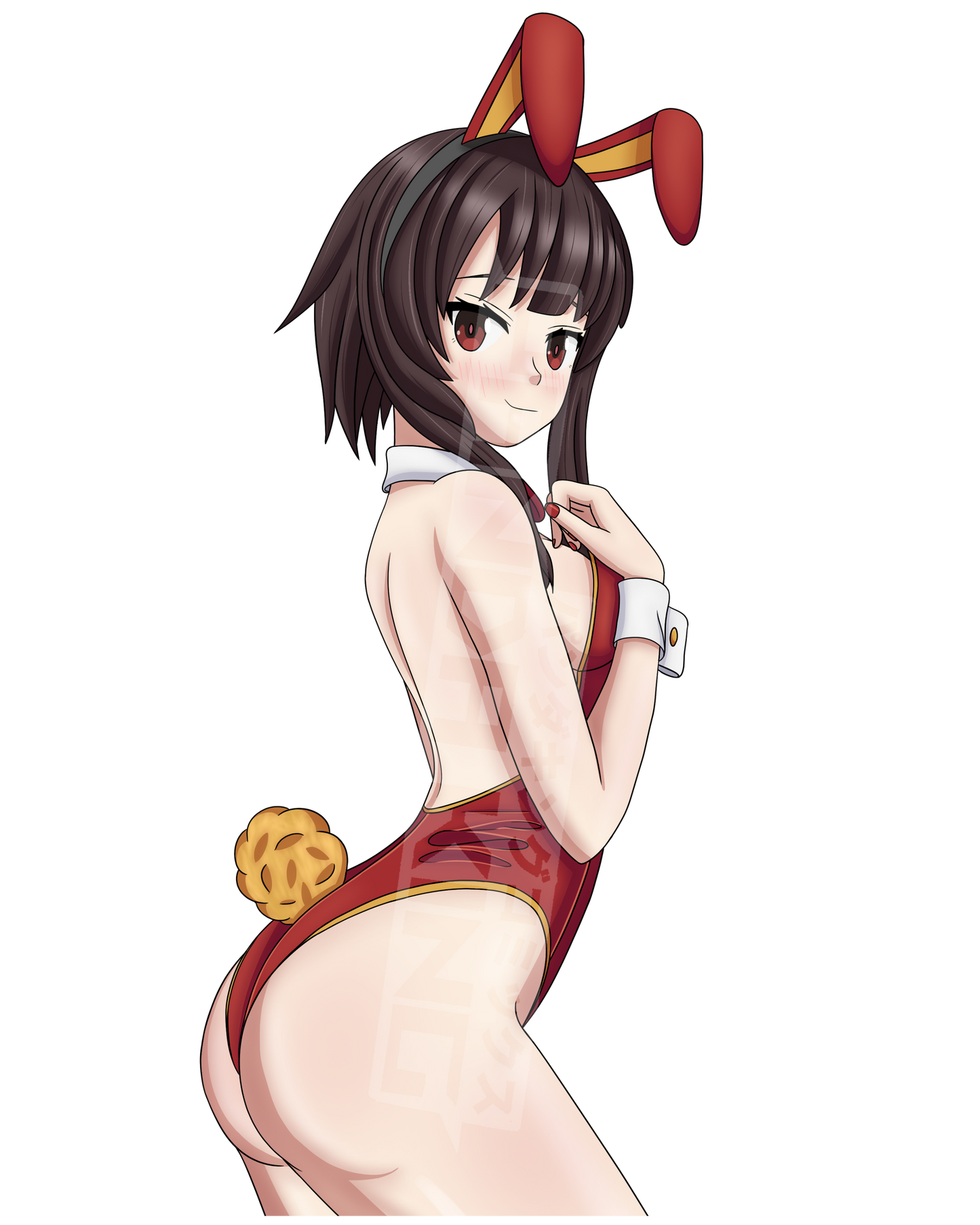Bunny Megumin Pinup (Sticker)
