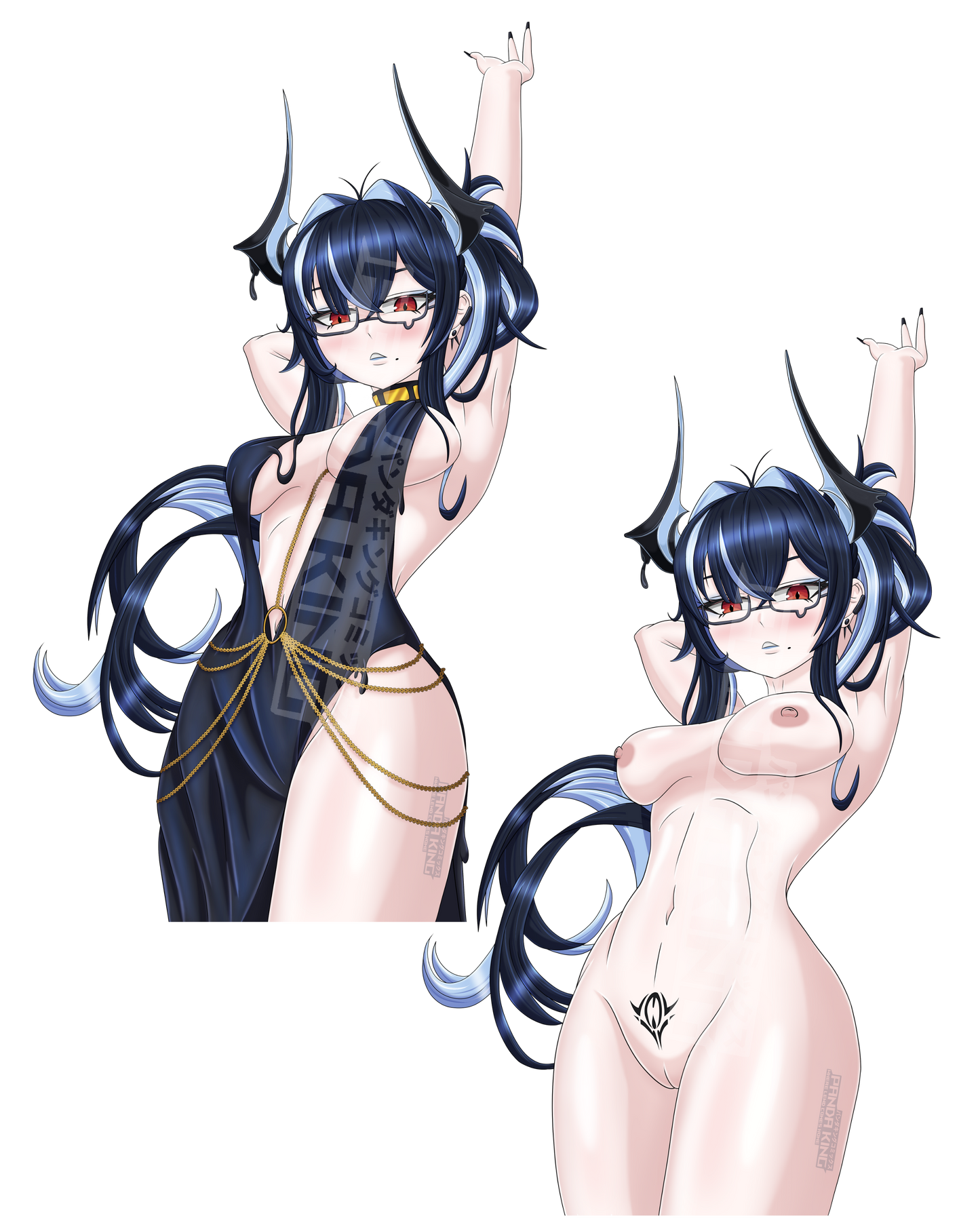 **Pre-order** Bahamut Pinup (Sticker)