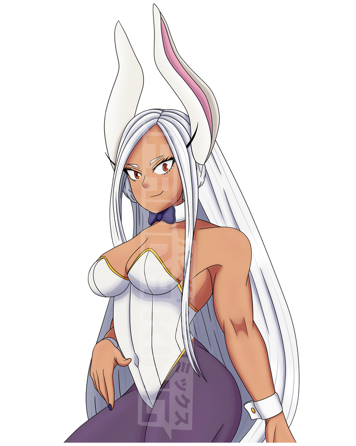 Bunny Mirko Pinup (Sticker) – pandakingstickers