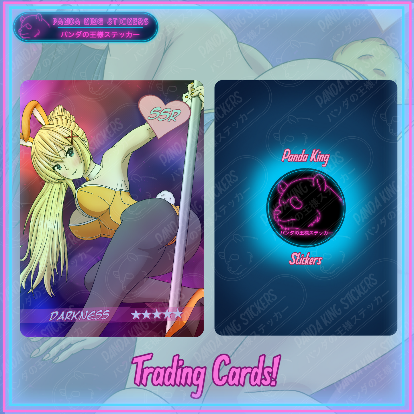 **NEW** Bunny Girls 2 Holographic Cards