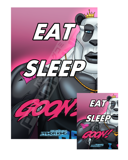 **Pre-Order** Panda King Motivational Poster