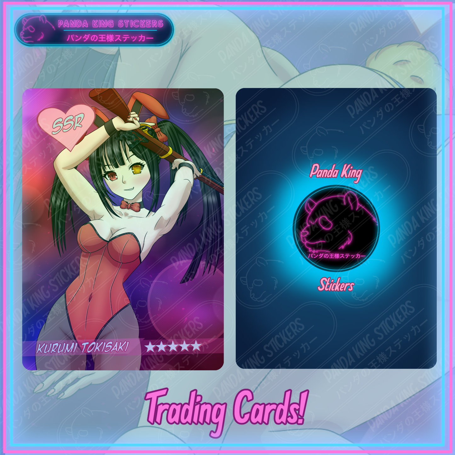 **NEW** Bunny Girls 2 Holographic Cards