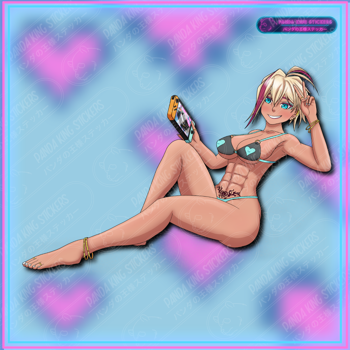 **NEW** Summer OC Pinups Full Body (SFW)