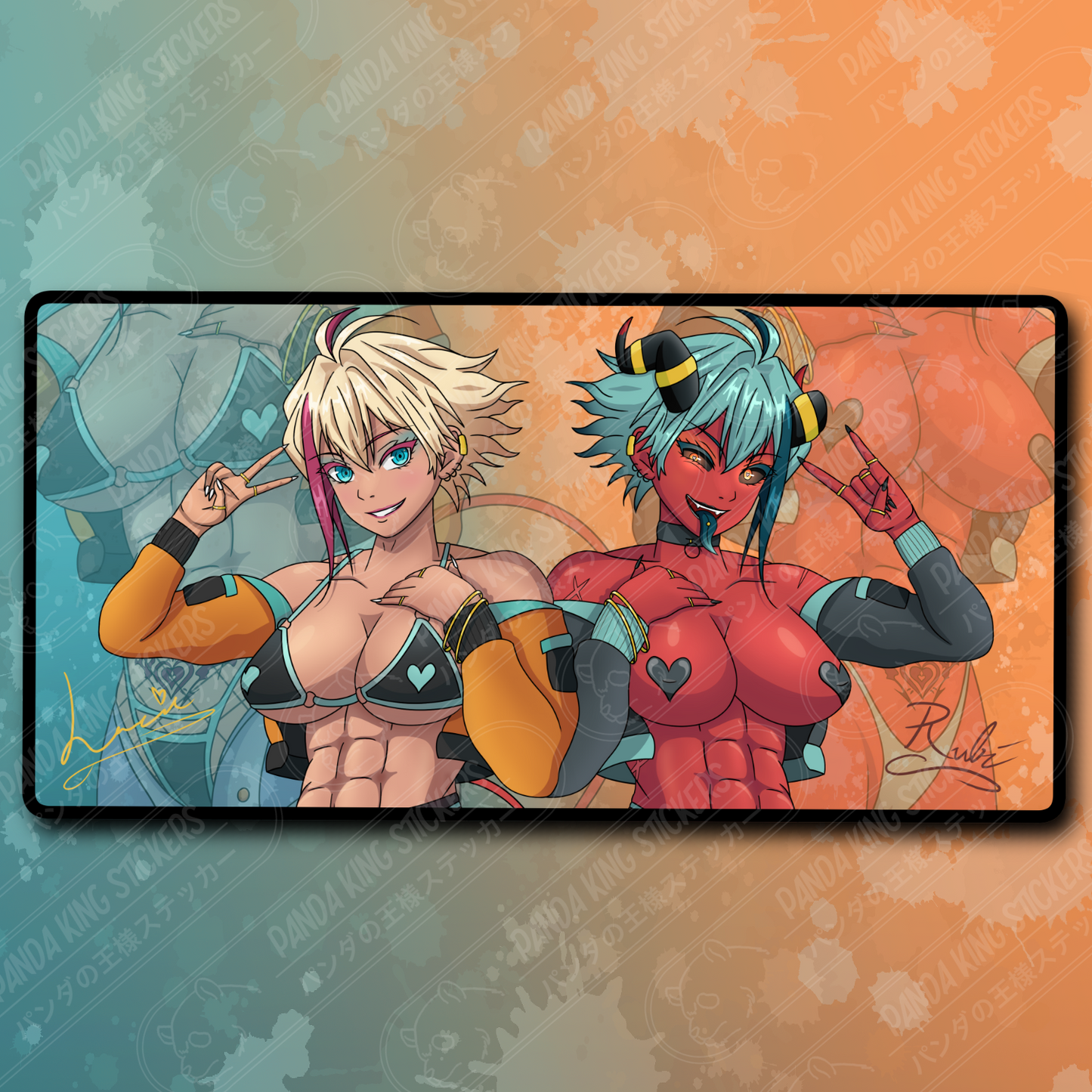 *NEW* Lucia & Rubi X-Large Gaming Mouse Mat