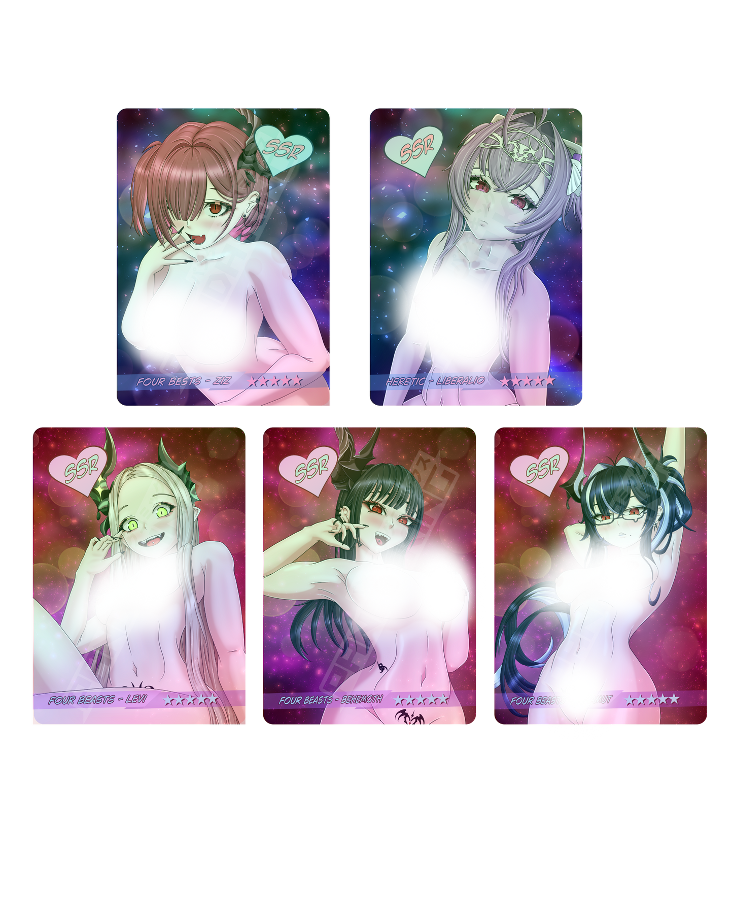 **Pre-Order** New Years Evil NIKKE Cards (Saucy)