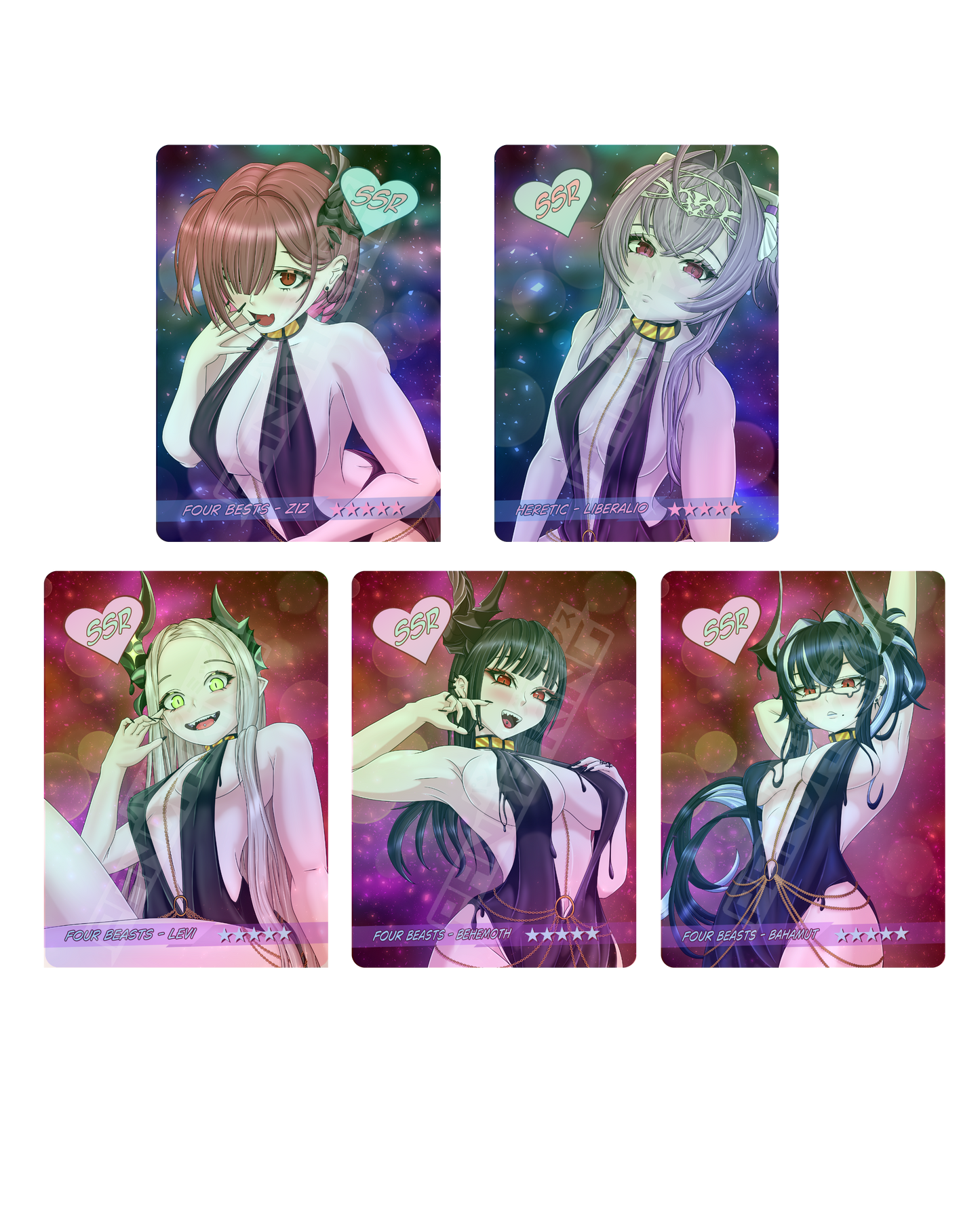 **Pre-Order** New Years Evil NIKKE Cards (Safe)