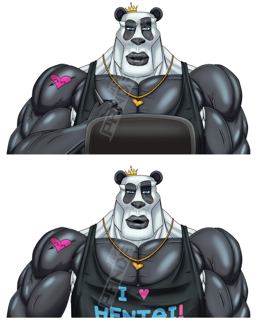 **Pre-order** Panda King Standees