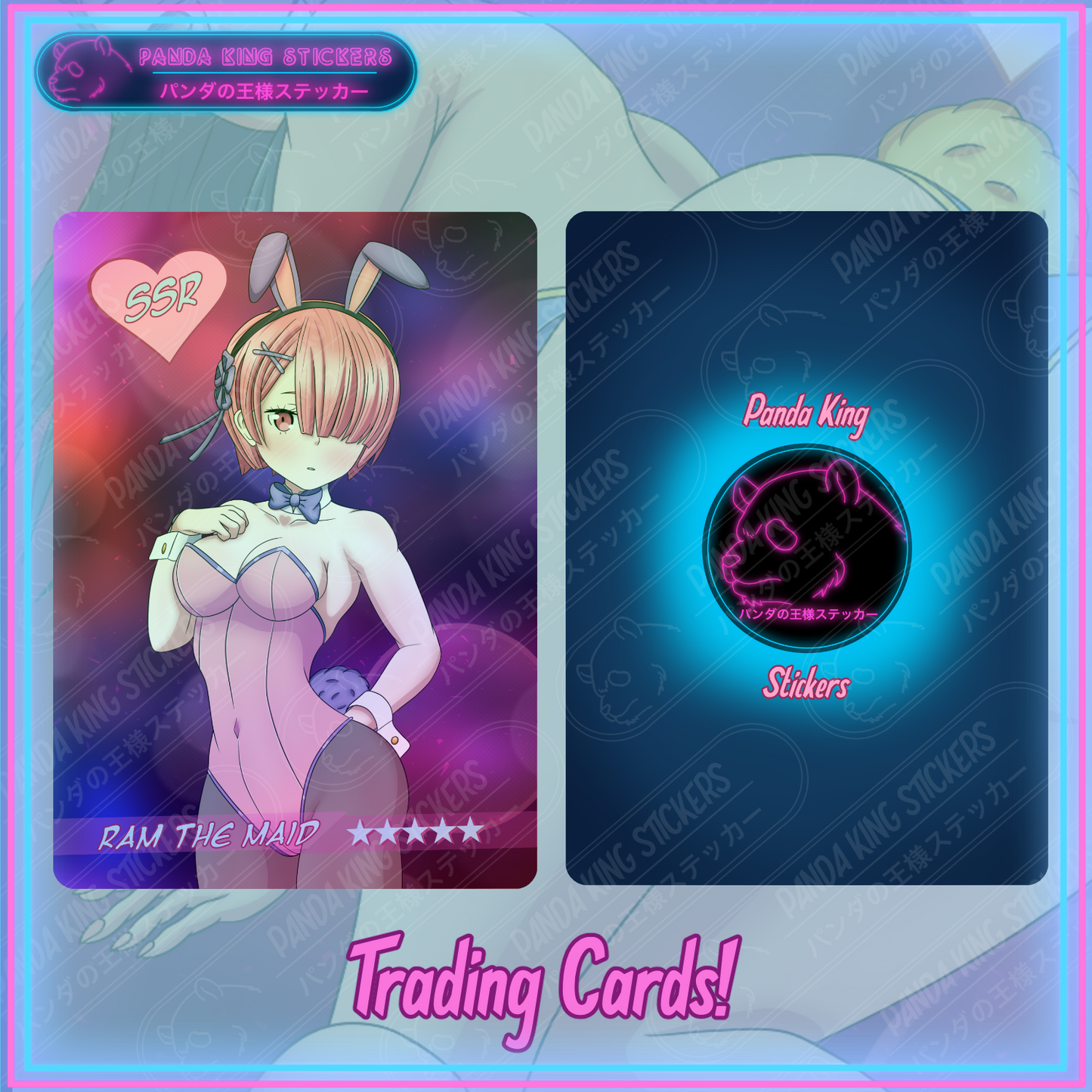 **NEW** Bunny Girls 2 Holographic Cards