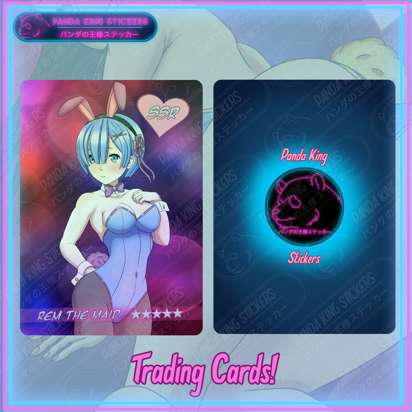 **NEW** Bunny Girls 2 Holographic Cards