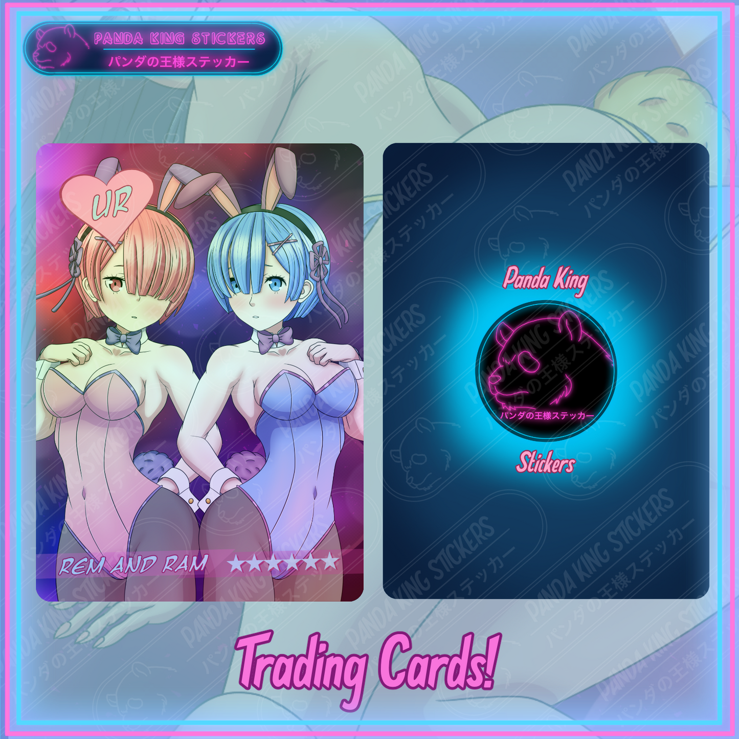 **NEW** Bunny Girls 2 Holographic Cards