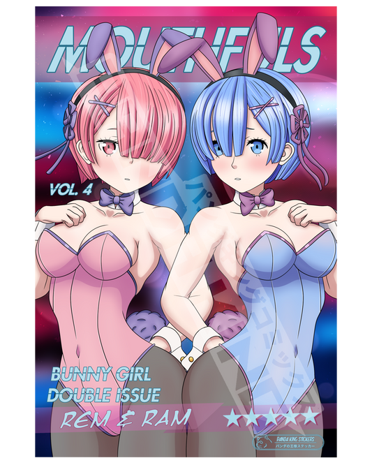 Rem & Ram Mouthfuls Print