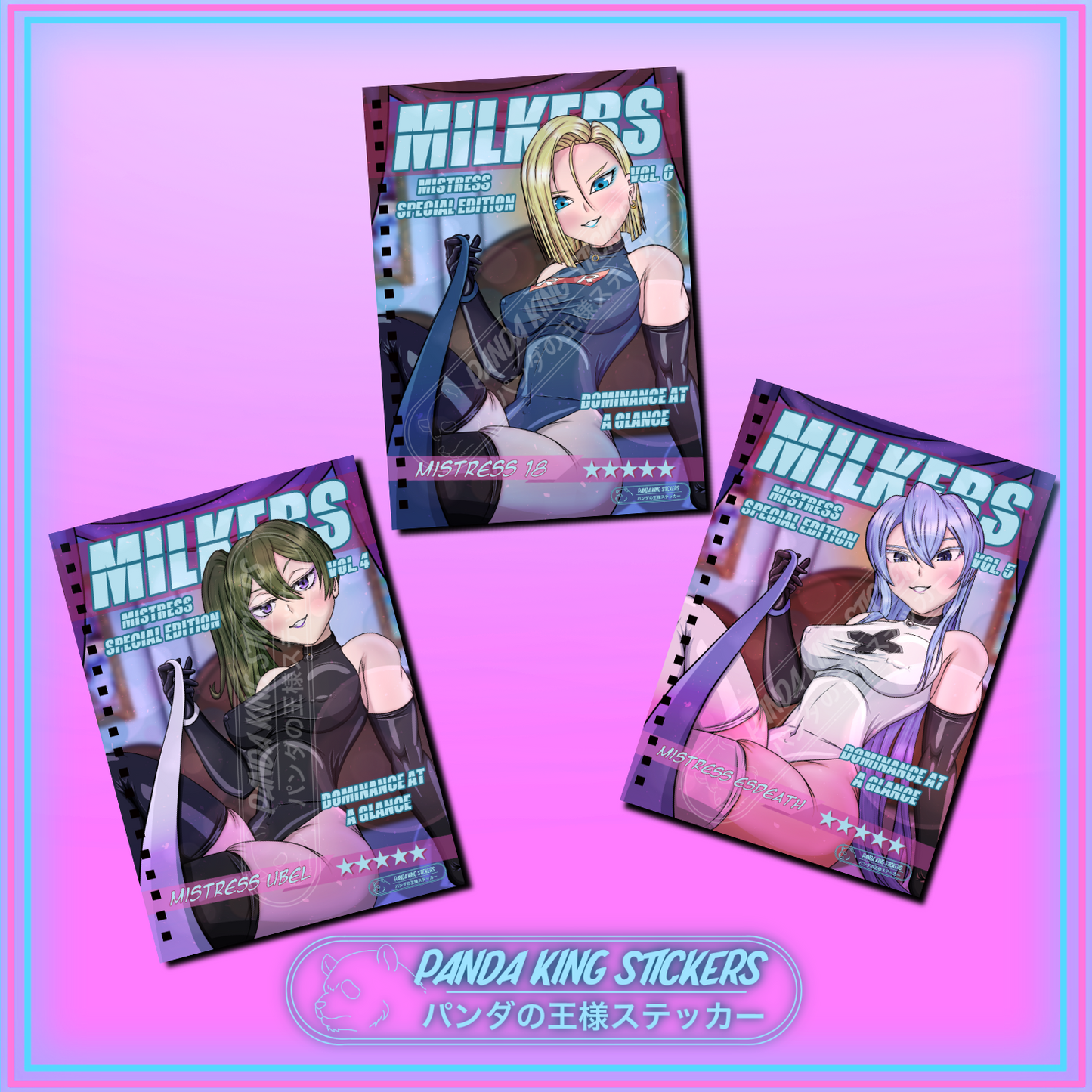 **Pre-Order** Femdom Mommies Sticker Books